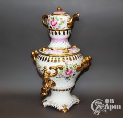 Самовар "Цветы"
